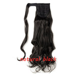 s-noilite 23" Long Curly Clip In Hair Tail False Hair Ponytail