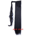 s-noilite 23" Long Curly Clip In Hair Tail False Hair Ponytail