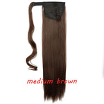 s-noilite 23" Long Curly Clip In Hair Tail False Hair Ponytail