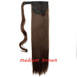 s-noilite 23" Long Curly Clip In Hair Tail False Hair Ponytail
