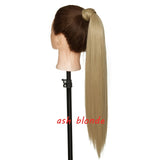 s-noilite 23" Long Curly Clip In Hair Tail False Hair Ponytail