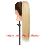 s-noilite 23" Long Curly Clip In Hair Tail False Hair Ponytail