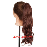 s-noilite 23" Long Curly Clip In Hair Tail False Hair Ponytail