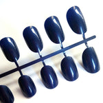 Artificial Oval Fake Nails Clear Plastic Soft Pink False Nails