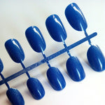 Artificial Oval Fake Nails Clear Plastic Soft Pink False Nails