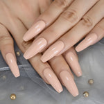 Ombre French Ballerina Fake Nail