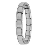 Women's Jewelry  Itanlian Elastic Charm Bracelet  Fashion Silver Stainless Steel Bangle ST-Silver