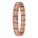 Women's Jewelry  Itanlian Elastic Charm Bracelet  Fashion Silver Stainless Steel Bangle ST-Silver
