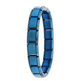 Women's Jewelry  Itanlian Elastic Charm Bracelet  Fashion Silver Stainless Steel Bangle ST-Silver