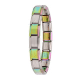 Women's Jewelry  Itanlian Elastic Charm Bracelet  Fashion Silver Stainless Steel Bangle ST-Silver