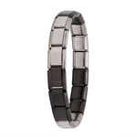 Women's Jewelry  Itanlian Elastic Charm Bracelet  Fashion Silver Stainless Steel Bangle ST-Silver