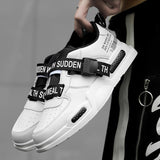 Men's High Top Fashion Leather Sneakers Trend Hot Sale Comfortable Man Casual Shoes Outdoor Non-slip Breathable Men Shoes