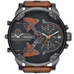 Montre luxe Military Clock Leather  Watch Men's Sport Quartz Diesels Watch