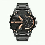 Montre luxe Military Clock Leather  Watch Men's Sport Quartz Diesels Watch