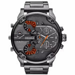 Montre luxe Military Clock Leather  Watch Men's Sport Quartz Diesels Watch