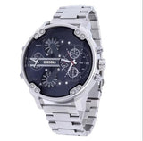 Montre luxe Military Clock Leather  Watch Men's Sport Quartz Diesels Watch