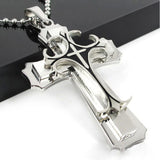 Fashion Gold Silver Cross Necklace