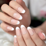 Ombre French Ballerina Fake Nail