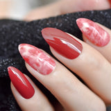 Ombre French Ballerina Fake Nail
