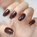 Ombre French Ballerina Fake Nail