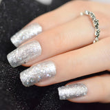 Ombre French Ballerina Fake Nail