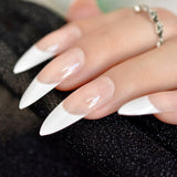 Ombre French Ballerina Fake Nail