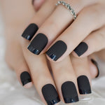 Ombre French Ballerina Fake Nail