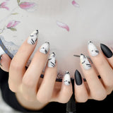 Ombre French Ballerina Fake Nail