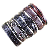 Mix Styles Braided Bracelets Leather Bracelets For Men