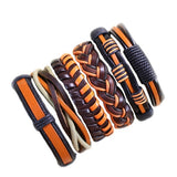 Mix Styles Braided Bracelets Leather Bracelets For Men