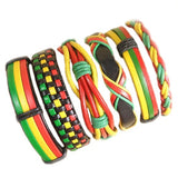 Mix Styles Braided Bracelets Leather Bracelets For Men