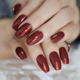 Ombre French Ballerina Fake Nail