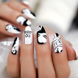 Ombre French Ballerina Fake Nail