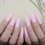 Ombre French Ballerina Fake Nail