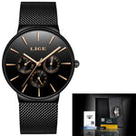 Classic Women Rose Gold Top Brand Luxury Laides Dress Business Fashion Casual Waterproof Watches