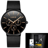 Classic Women Rose Gold Top Brand Luxury Laides Dress Business Fashion Casual Waterproof Watches