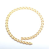 Jewel Men's Jewelry Gold Silver Rose Gold Color Personality Chunky Chain Stainless Steel