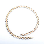 Jewel Men's Jewelry Gold Silver Rose Gold Color Personality Chunky Chain Stainless Steel