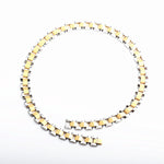 Jewel Men's Jewelry Gold Silver Rose Gold Color Personality Chunky Chain Stainless Steel