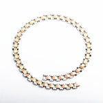 Jewel Men's Jewelry Gold Silver Rose Gold Color Personality Chunky Chain Stainless Steel