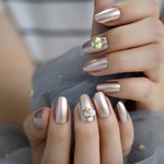 Ombre French Ballerina Fake Nail
