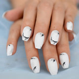 Ombre French Ballerina Fake Nail