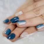 Ombre French Ballerina Fake Nail