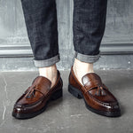 2019 Men Dress Shoes Handmade Brogue Style
